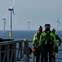 EnBW är en stor aktör på marknaden för havsbaserad vindkraft. Foto: EnBW