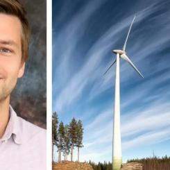 Joel Bertilsson, forskare på Chalmers. Pressbild: Energiforsk