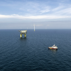 Vattenfalls beslutar att pausa vindkraftsprojektet Kriegers Flak. Foto: Vattenfall