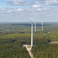 Lyngsåsa vindpark Foto: Equinor