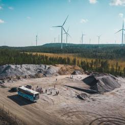 Den reviderade vindbruksplanen ska visa riktning för framtida etableringar. Foto: Anders Westergren