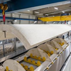 VIndkrafttorns produktion. Pressbild: Modvion