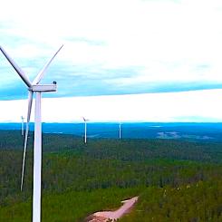 Idag är Finland och Sverige de ledande länderna för nya vindkraftsprojekt i Norden. Foto: Nordex