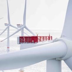 Vestas turbin V164-9.5 MW, Northwester 2, i Belgien. Foto: Vestas
