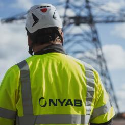 Regionens infrastruktur för förnybar energi kommer att kopplas till Vattenfalls nät. Foto: Nyab