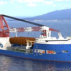 Penta-Ocean Construction undertecknade nyligen ett kontrakt med det singaporianska varvet Seatrium Limited för byggnationen av lyftfartyget. Fartyget är avsett att användas vid installation av fundament för havsbaserade vindkraftverk. Foto: Penta-Ocean Construction