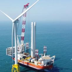 Ett foto av den installerade turbinen har publicerats av Siemens Gamesa.
Foto: Siemens Gamesa