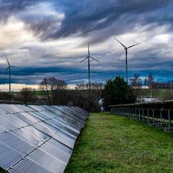 Solenergiproduktionen ökade med 58 procent under 2023. Arkivbild.