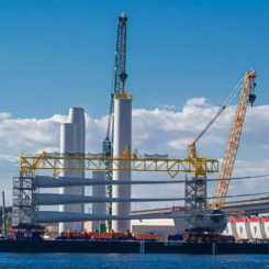 Stigande räntor och förseningar av Sunrise Wind-projektet utanför New Yorks kust skapar aktieras för Ørsted. Foto: Sunrise Wind