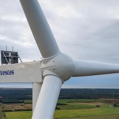 Med detta nya kontrakt överstiger Vestas orderintag för 2023 märket på 10 gigawatt. Detta är det åttonde året i rad som företaget passerar 10-gigawattgränsen. Foto: Vestas