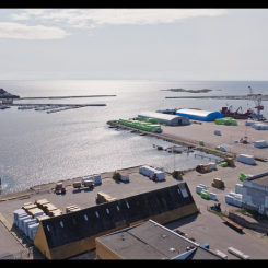 Varbergs hamn. Foto: MFN