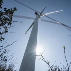 Totalt ska 25 vindkraftverk uppföras i SR Energys nya Vindpark Horshaga i Kronobergs län. Ramirent blir en del i projektet. Foto: Veidekke